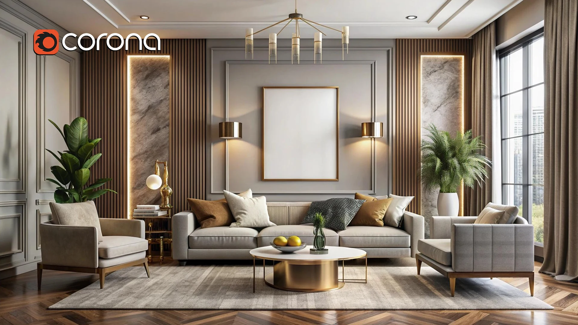 Corona Renderer pour les projets architecturaux